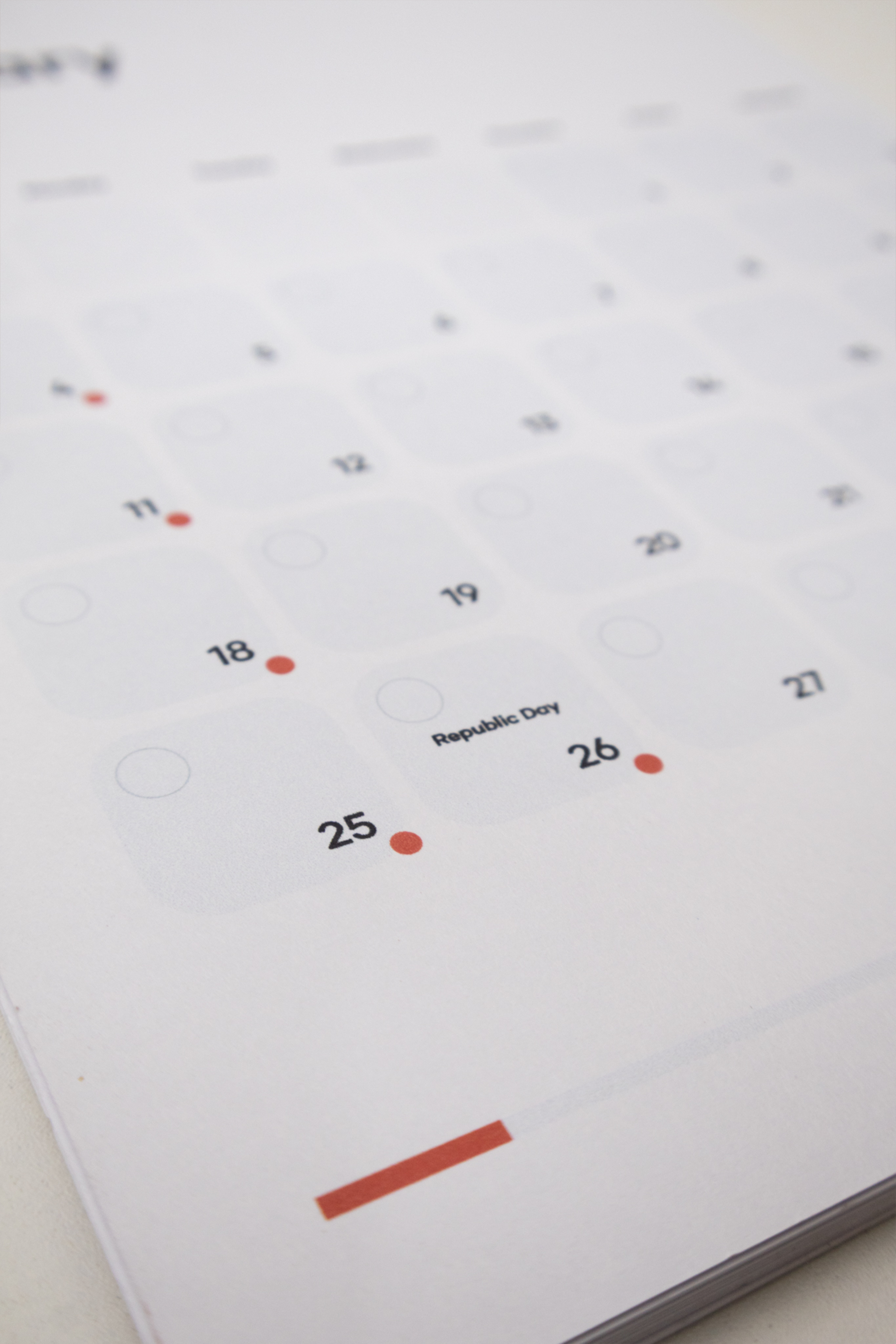 Solid Calendar Kit 2026