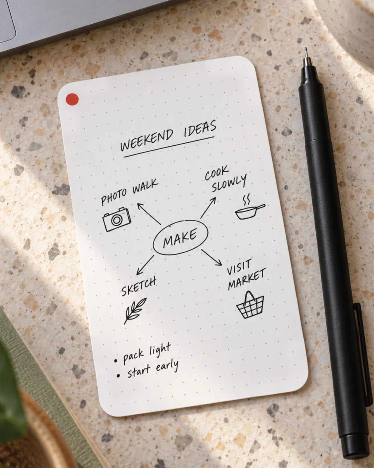 Focus Dot Grid Cards Small