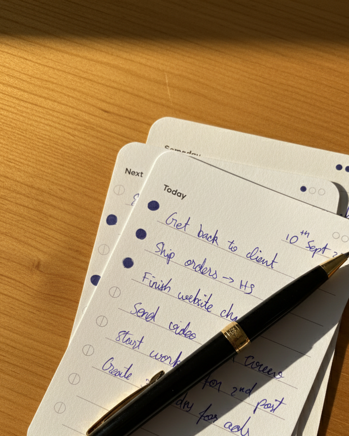 Focus: Task Cards