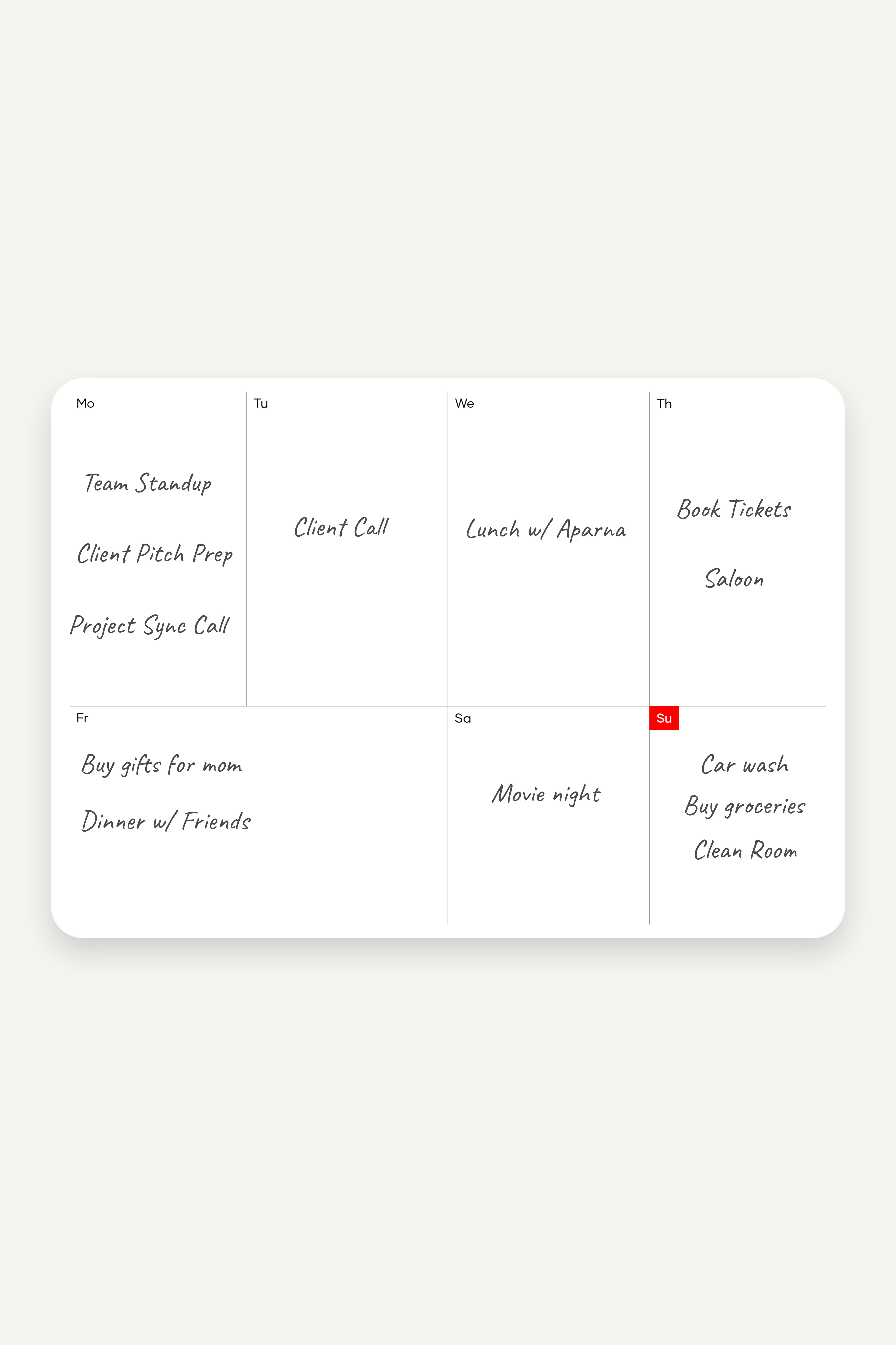 Focus: Weekly Starter Kit