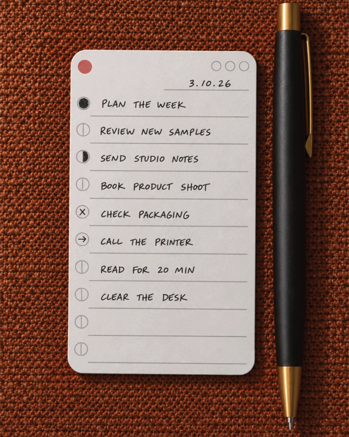 Focus Task Cards Small