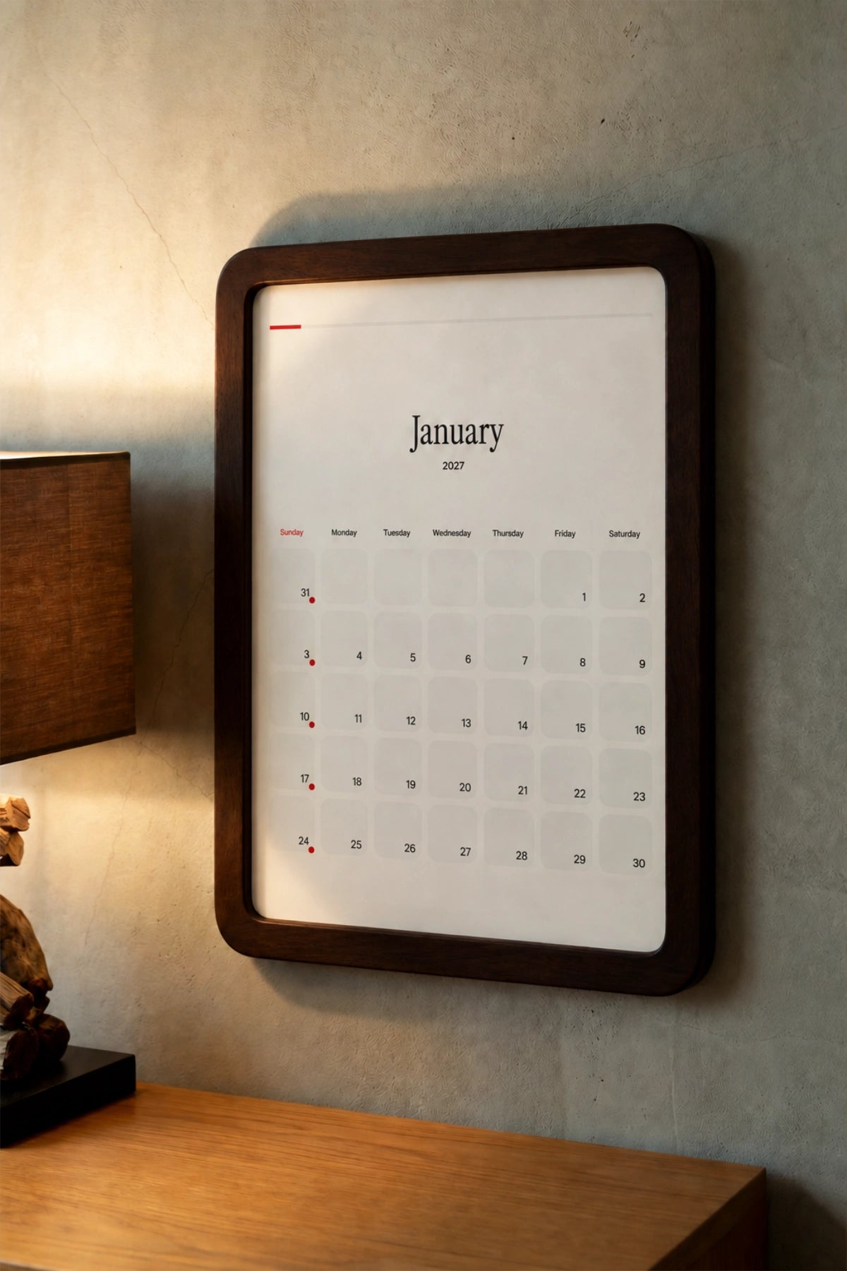 Solid Calendar Kit 2027