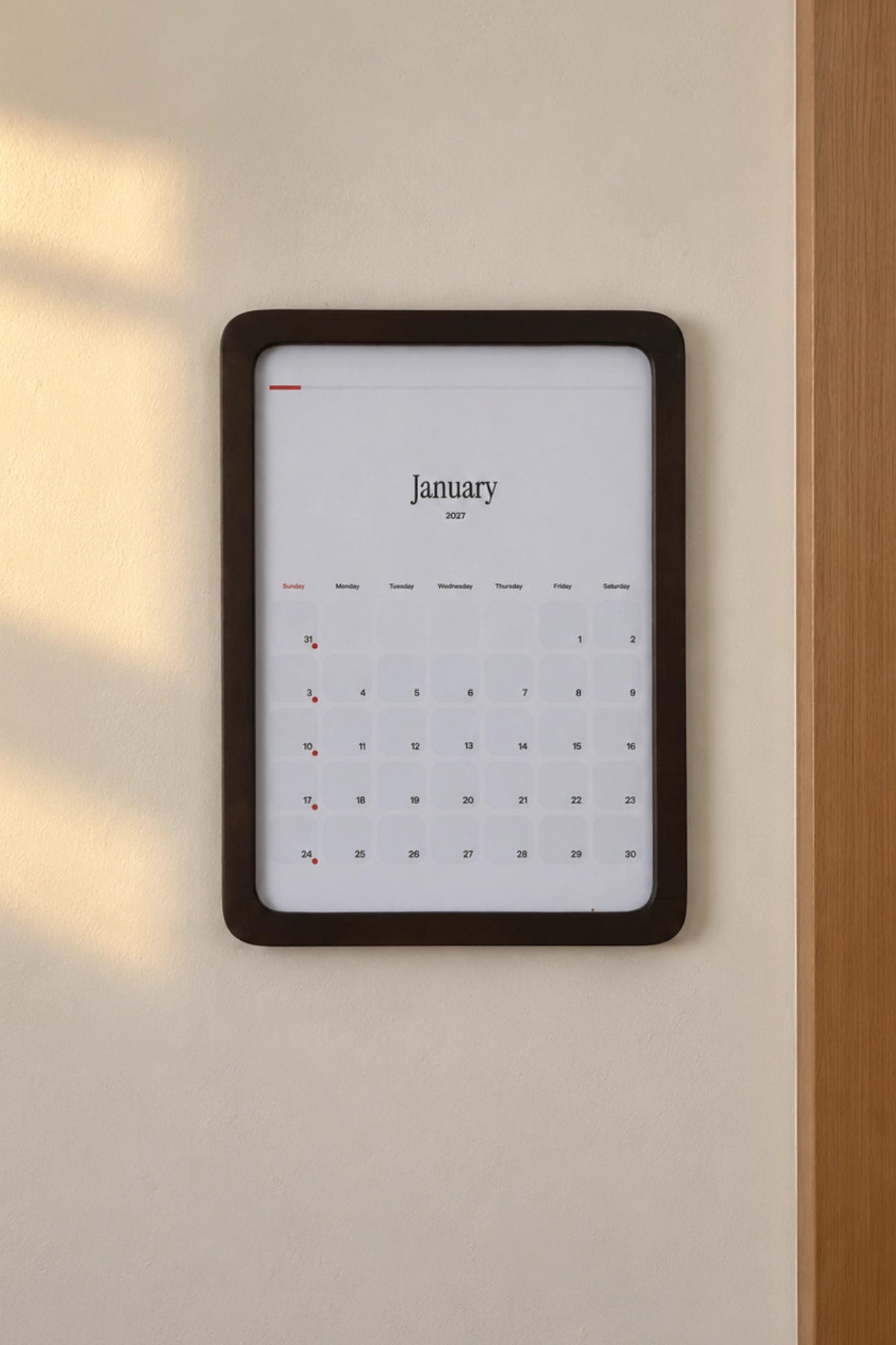Solid Calendar Kit 2027