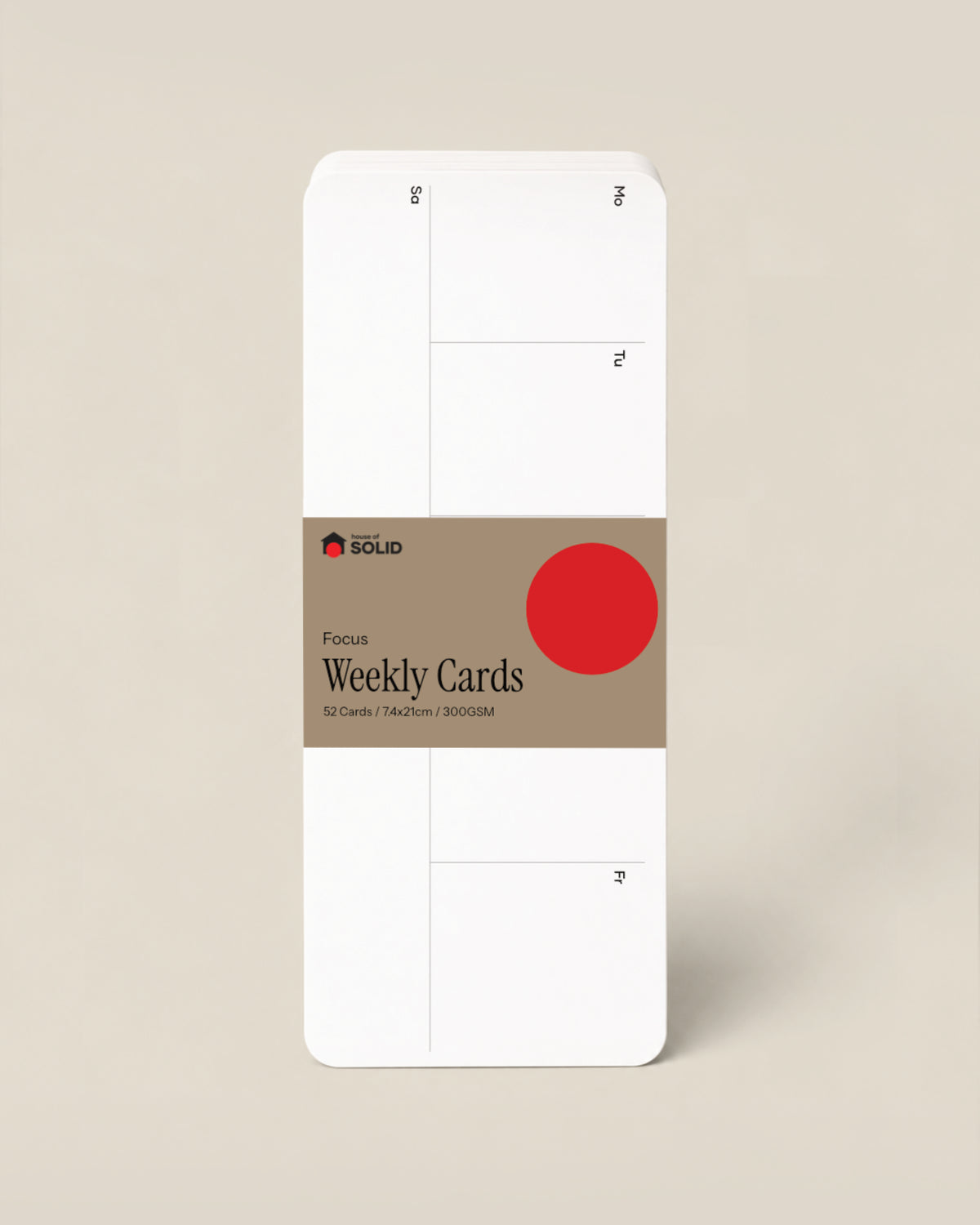 Focus Weekly Cards Small
